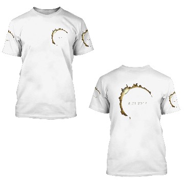 Discover Total Solar Eclipse Summer August 21st 2017 3D T Shirts