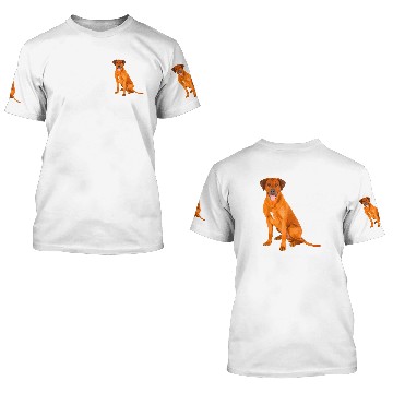 Discover Rhodesian Ridgeback 3D T Shirts
