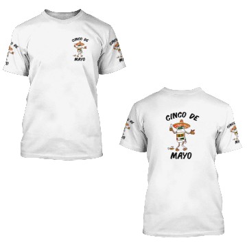 Discover Cinco De Mayo - Masterminds 3D T Shirts