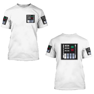 Discover Darth Vader Control Panel - A New Hope 3D T Shirts