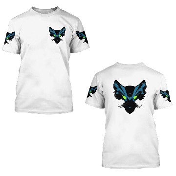 Discover Galaxy Wolf Pack 3D T Shirts