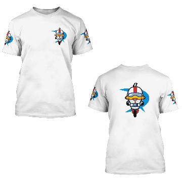 Discover Hello Gizmo wall 3D T Shirts