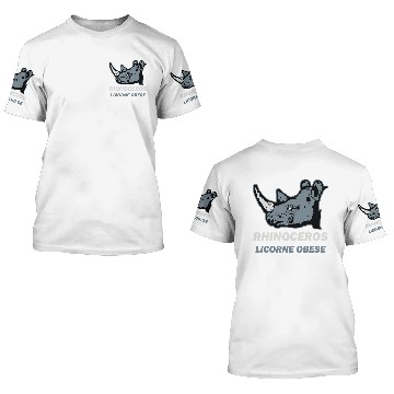Discover rhinoceros 3D T Shirts