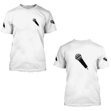 Discover Microphone Illustration 3D T Shirts