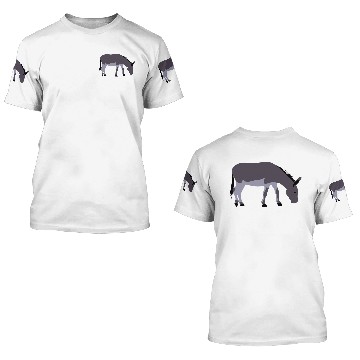 Discover donkey mule esel83 3D T Shirts