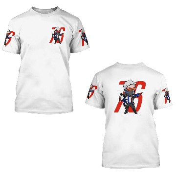 Discover Cute Soldier 76 from Overwatch 3D T Shirts