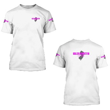 Discover NEW JERSEY ELIZABETH US STATE EDITION PINK 3D T Shirts