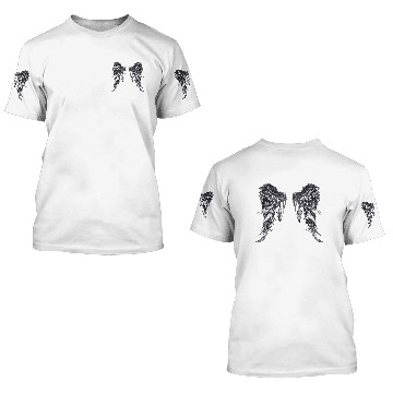 Discover Angel wings 3D T Shirts