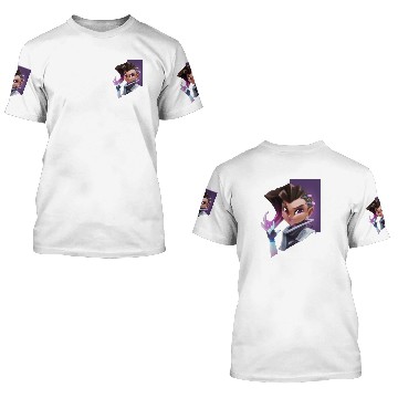 Discover Sombra Overwatch 3D T Shirts