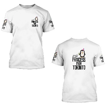 Discover goofy Princess from Toronto 3D T Shirts