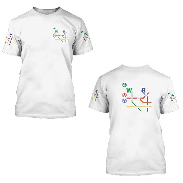 Discover NYC subway 3D T Shirts gift