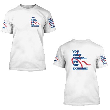 Discover Don't Cringe - Red 3D T Shirts