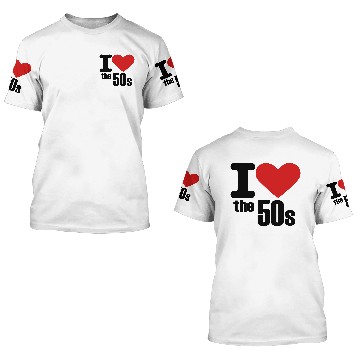 Discover Love - 50's 3D T Shirts