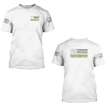 Discover South Dakota Tow Truck Driver 3D T Shirts Thin Yellow Line 3D T Shirts