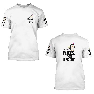 Discover screwy Princess from Hong Kong 3D T Shirts