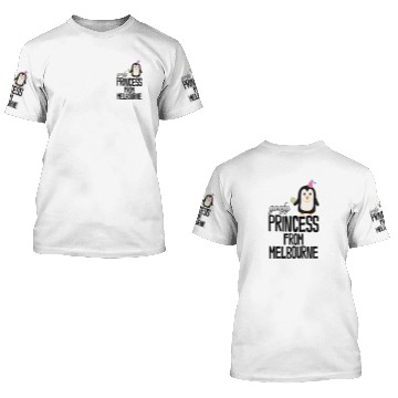 Discover goofy Princess from Melbourne 3D T Shirts
