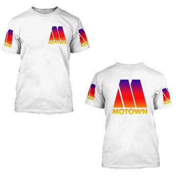 Discover MOTOWN DISCO RECORDS 3D T Shirts