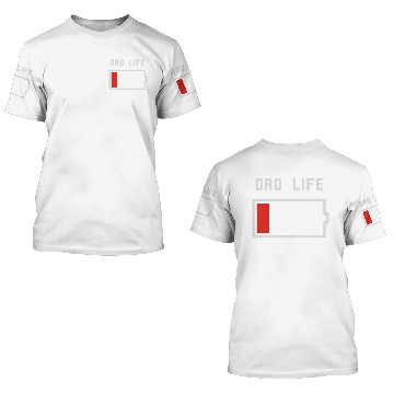 Discover Dad Life 3D T Shirts