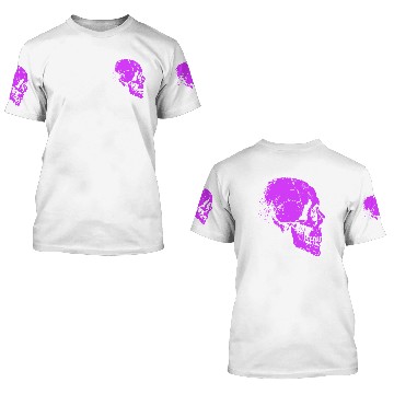 Discover Girly Skeleton Head 3D T Shirts