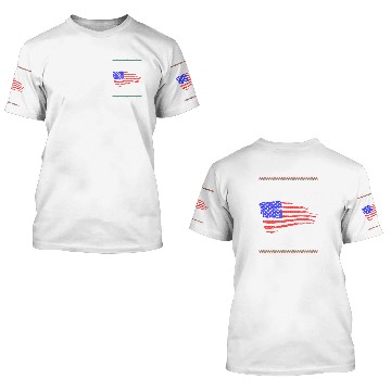 Discover I Love America 3D T Shirts