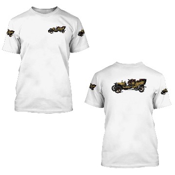 Discover Antique Car 3D T Shirts