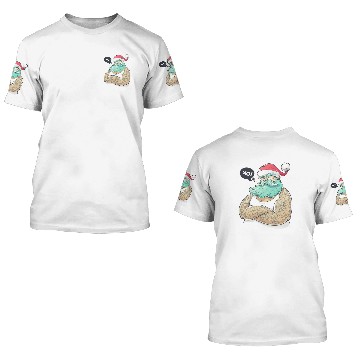 Discover Tatted Bad Santa 3D T Shirts