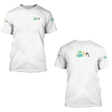 Discover Happy Camper 3D T Shirts