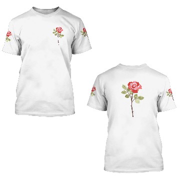 Discover roses rosen blumen flowers spring garten1 3D T Shirts