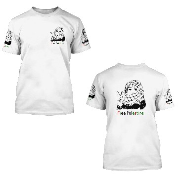 Discover Free Palestine 3D T Shirts