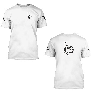 Discover Banana Icon 3D T Shirts