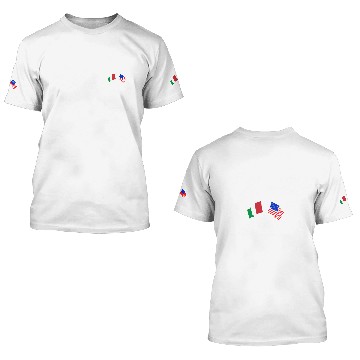 Discover Made in America Italian parts 3D T Shirts