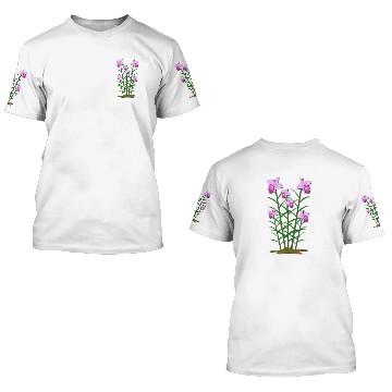 Discover Orchid 3D T Shirts