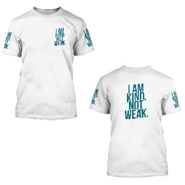 Discover KIND NOT WEAK 34 SLEEVE RAGLAN 3D T Shirts