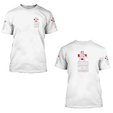 Discover Combat Medic 3D T Shirts