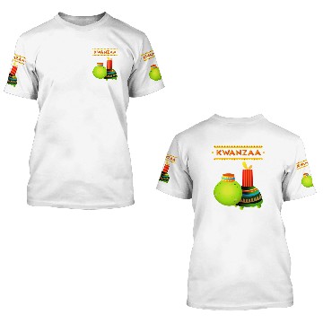 Discover Kwanzaa 02 3D T Shirts