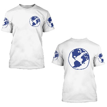 Discover Planet Earth 3D T Shirts