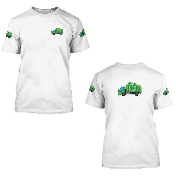 Discover Clover Truck St Patricks Day Full Green Shamrock 3D T Shirts