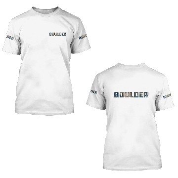 Discover Solar System Planet Earth Boulder Gift 3D T Shirts