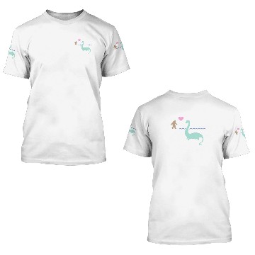 Discover Bigfoot And The Loch Ness Monster 3D T Shirts