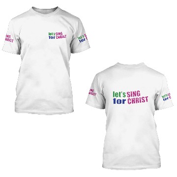 Discover Christian,Bible Quote,Let's sing for Christ 3D T Shirts