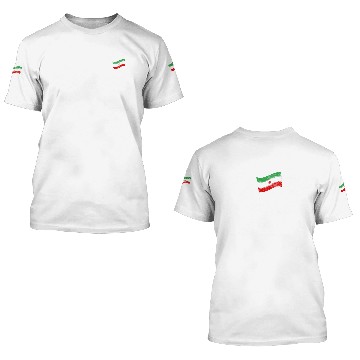 Discover Astronaut moon Iran flag space gift idea 3D T Shirts