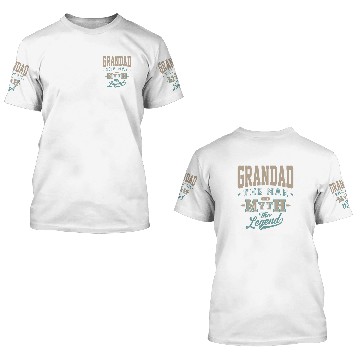 Discover Grandad The Man 3D T Shirts
