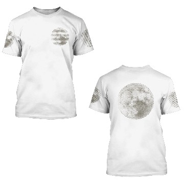 Discover Full moon 3D T Shirts