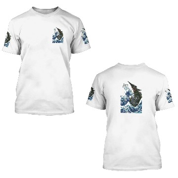 Discover Kaiju Wave 3D T Shirts
