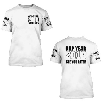 Discover gap year 3D T Shirts