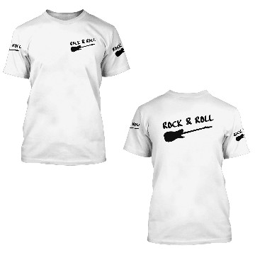 Discover rock and roll 1 3D T Shirts