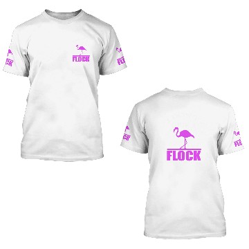 Discover Flamingo Pink James 3D T Shirts Bird Gift