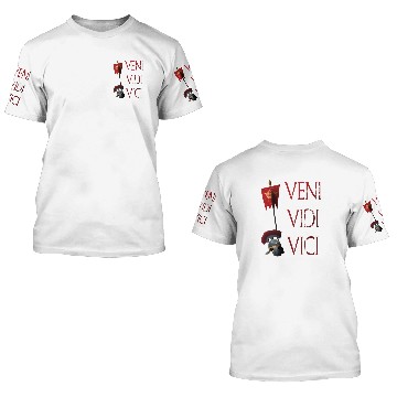 Discover Veni Vidi Vici 3D T Shirts