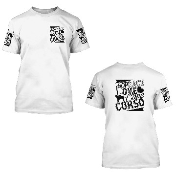Discover Cane Corso 3D T Shirts