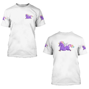 Discover Lavender Unicorn 3D T Shirts